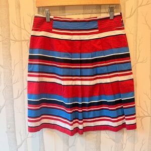 Joules Striped Eloise Red White and Blue Skirt Size 10- NWT